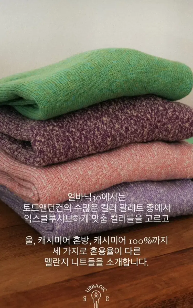 얼바닉30 토드앤던컨 그레이프 Lyon Knit by Todd & Dun